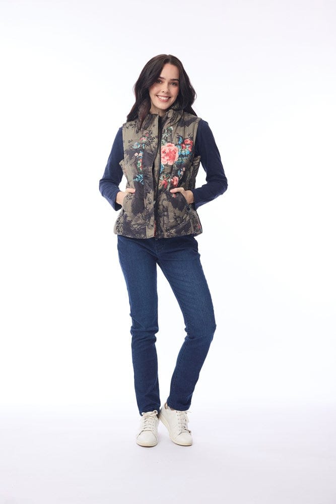 Load image into Gallery viewer, Orientique Womens Puffer Vest - Keqioa
