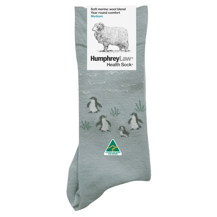 Humphrey Law 60% Fine Merino Wool Patterned Health Sock