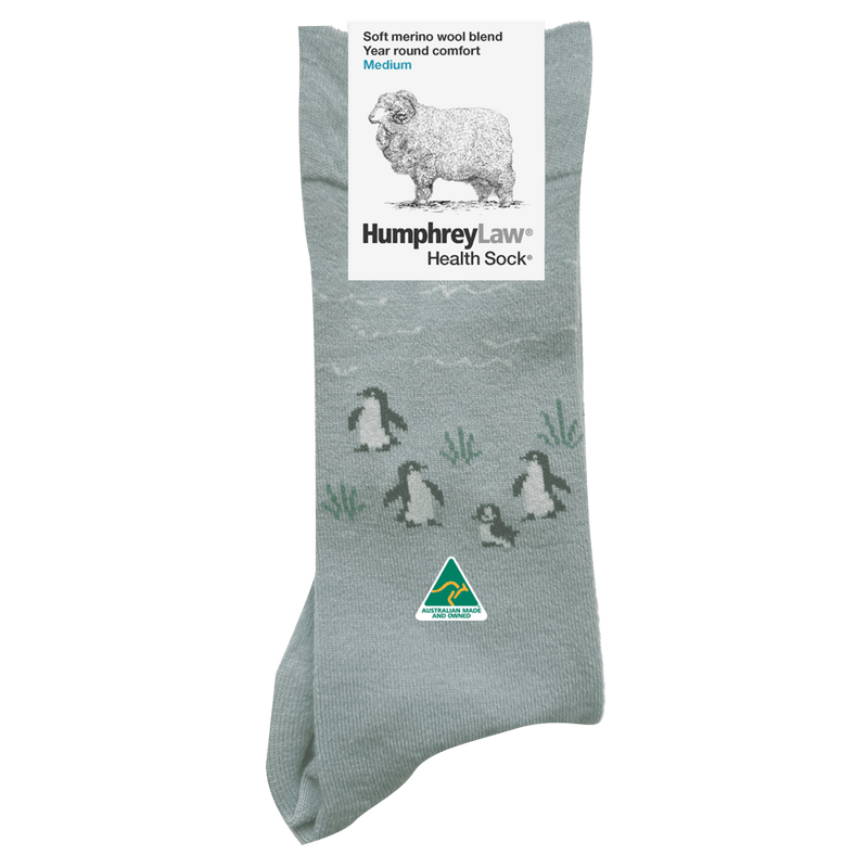 Load image into Gallery viewer, Humphrey Law 60% Fine Merino Wool Patterned Health Sock
