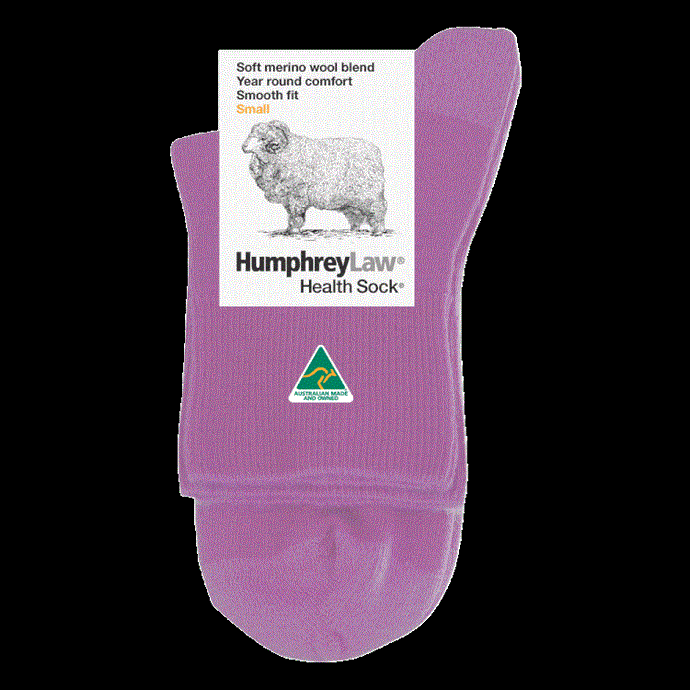 Humphrey Law Womens Fine Merino Wool Short Leg Health Sock