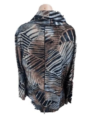 Load image into Gallery viewer, Renoma Womens Cowl Neck Tunic - Multi

