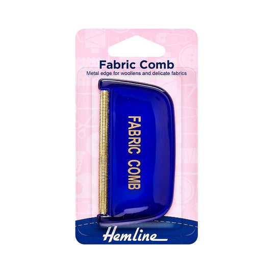 Hemline Hangsell Fabric Comb Premium Metal Teeth