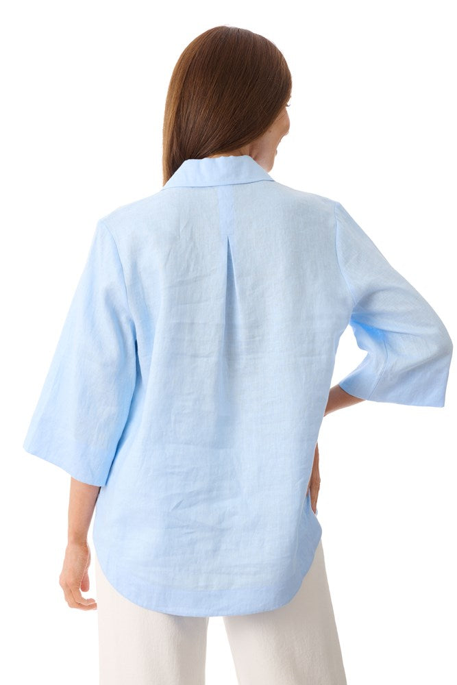 Load image into Gallery viewer, Givoni Womens Linen Popover Shirt
