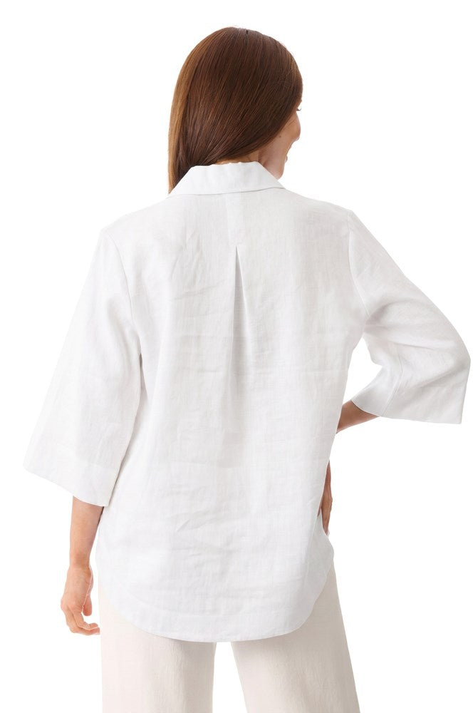 Load image into Gallery viewer, Givoni Womens Linen Popover Shirt
