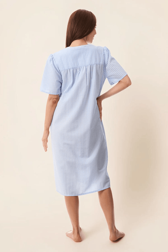 Givoni Womens Check Brunchcoat