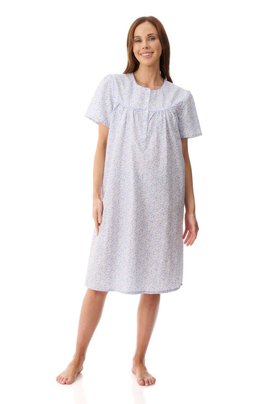 Givoni Womens Salerno Short Sleeve Short Nightie