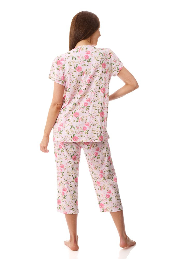 Load image into Gallery viewer, Givoni Womens Ferrara Short Sleeve Capri Pyjama
