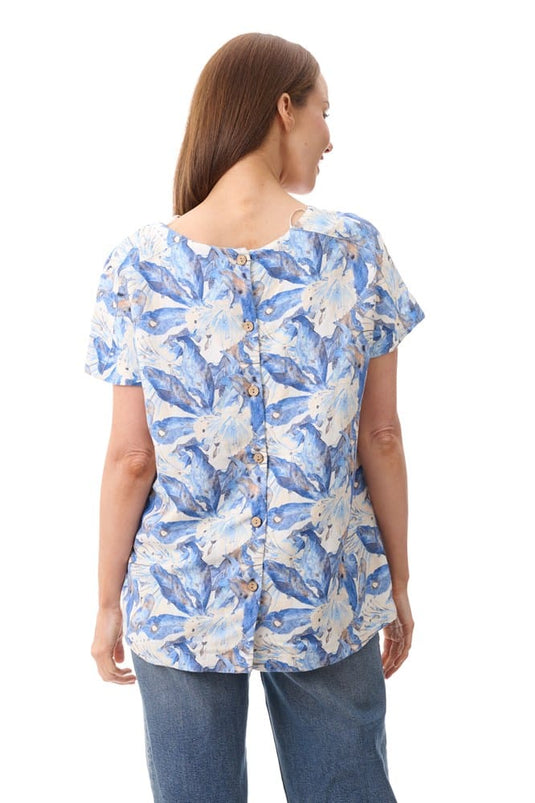 Givoni Womens Lucy Cap Sleeve Top