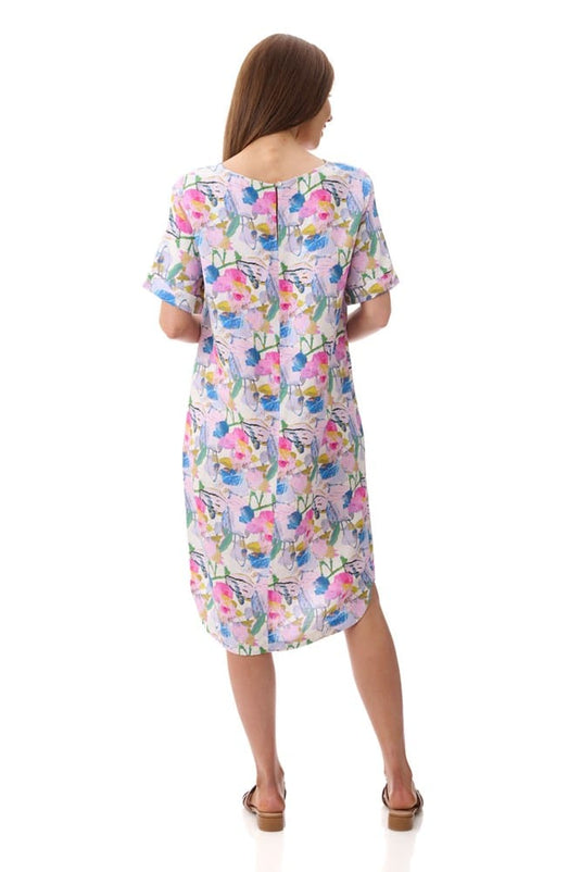Givoni Womens Carla Print Dress - Multi