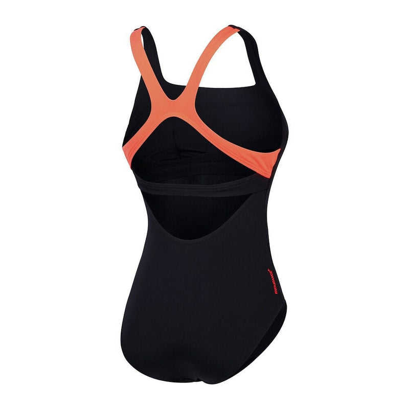 Load image into Gallery viewer, Speedo Womens Flex Band Swimsuit With Built In Swim Bra
