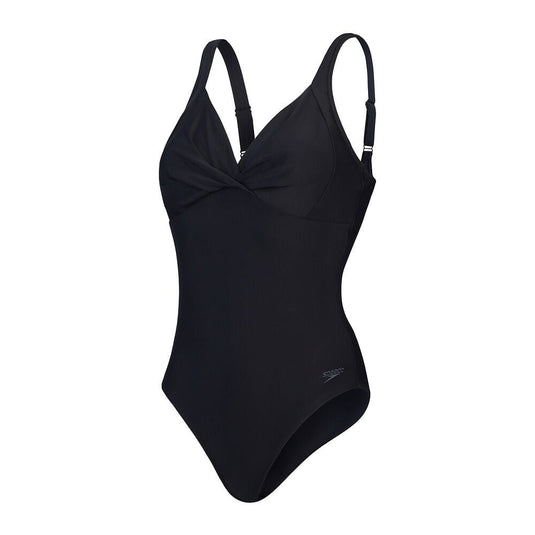 Speedo Womens Cross Knot Shaping Swimsuit
