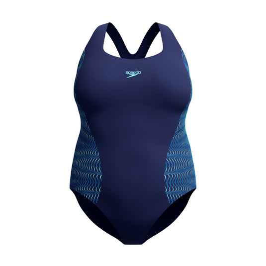 Speedo Womens Placement Medalist One Piece