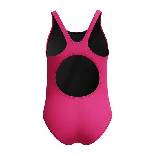 Speedo Junior Girls Duo Logo Placement Thinstrap Muscleback One Piece