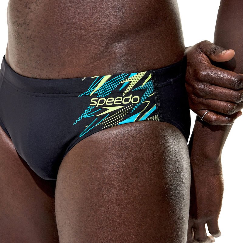 Load image into Gallery viewer, Speedo Mens Medley Logo Brief 7cm

