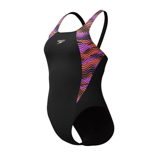 Speedo Womens HyperBoom Splice Muscleback Swimmers