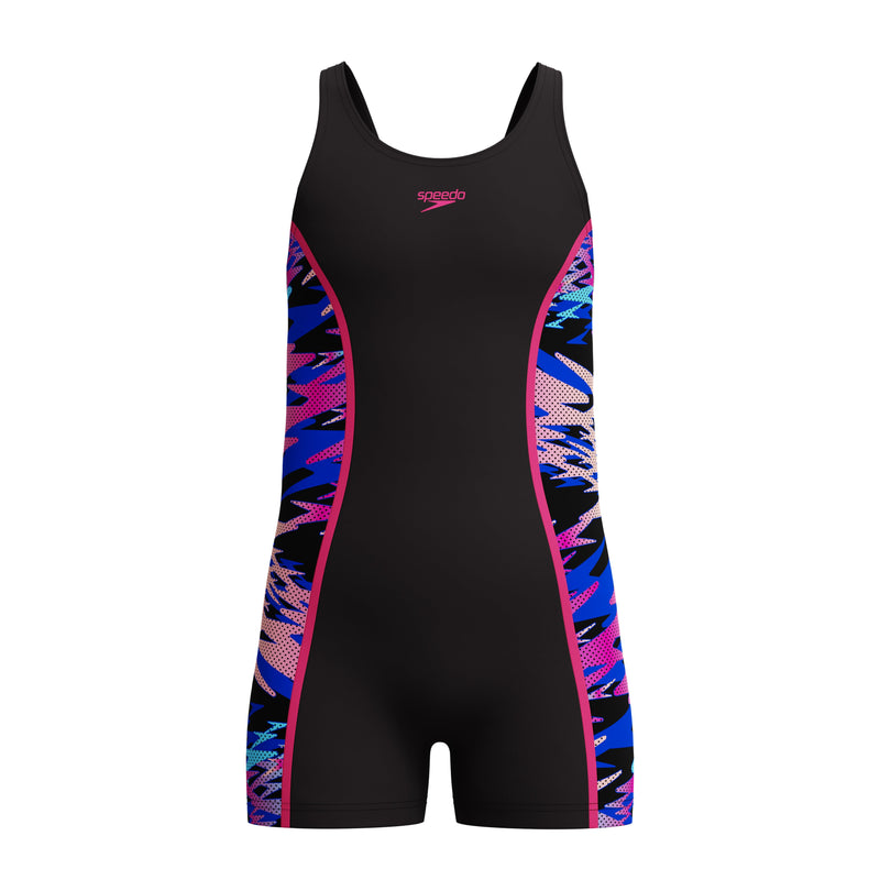 Load image into Gallery viewer, Speedo Junior Girls Hyperboom Splice Legsuit
