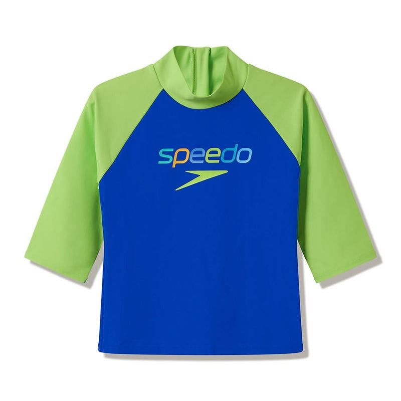 Load image into Gallery viewer, Speedo Toddler Boys Print Long Sleeve Rash Guard
