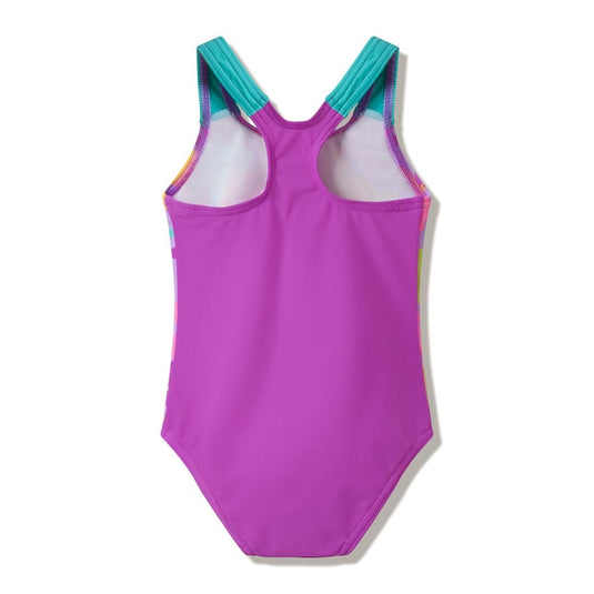 Speedo Toddler Girls Print One Piece - Neon Jelly