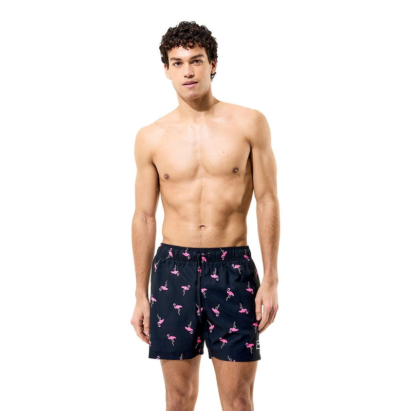 Load image into Gallery viewer, Speedo Mens Redondo Edge Flamingo Print Volley 16"
