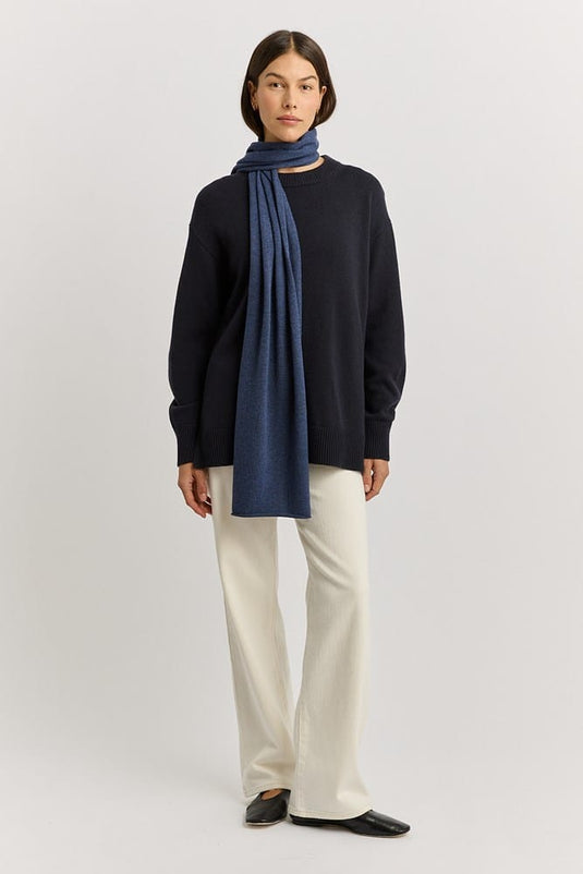 Toorallie Womens Extra Fine Merino Scarf - Galaxy