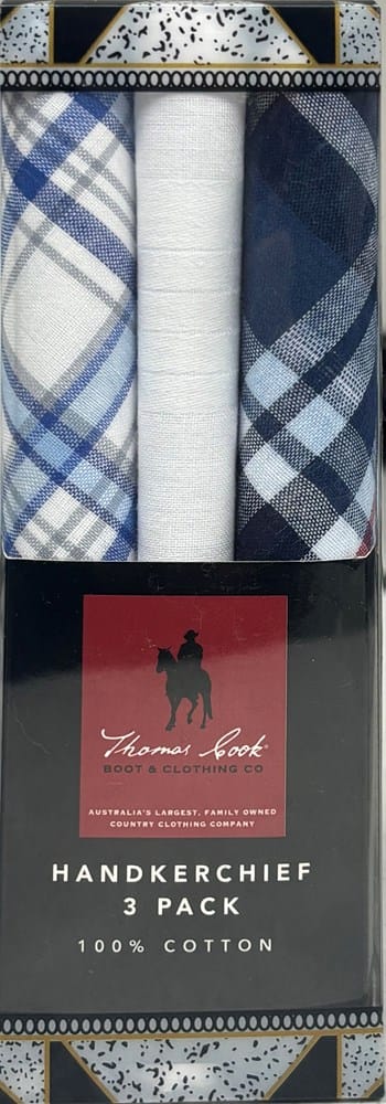 Load image into Gallery viewer, Thomas Cook Handkerchief 3 Pack
