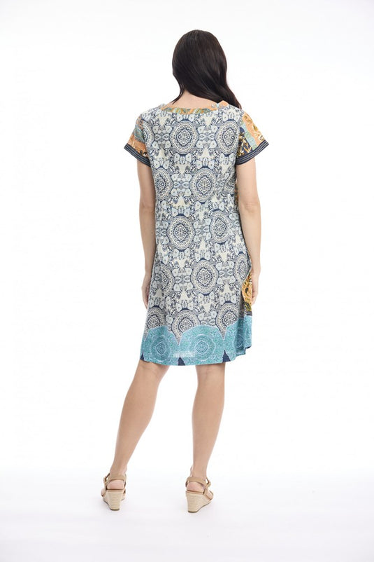 Orientique Womens Marseille Dress Patch