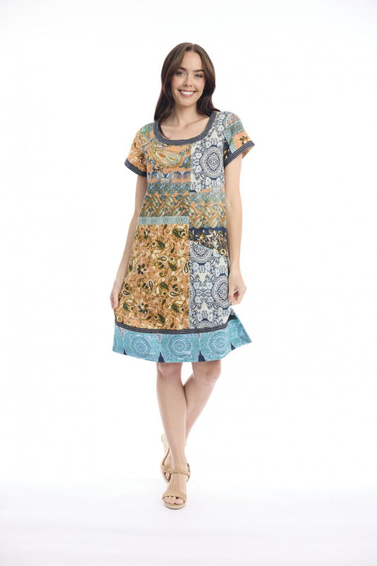 Orientique Womens Marseille Dress Patch