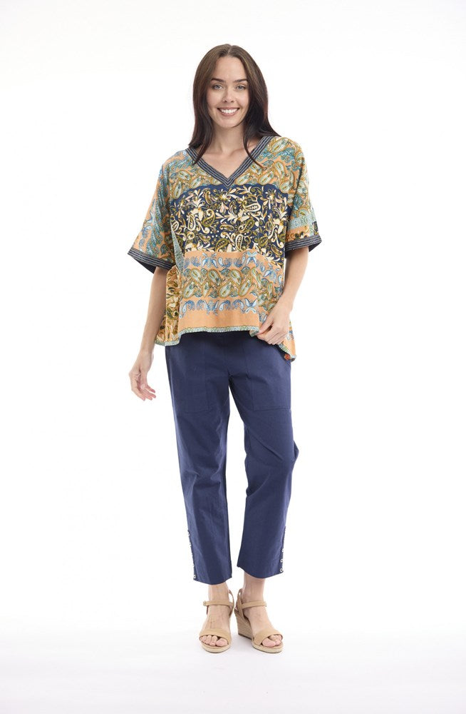 Load image into Gallery viewer, Orientique Womens Marseille Top Oversize
