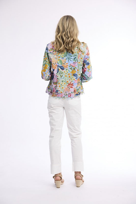 Orientique Womens Sur Mer Jacket Fringe