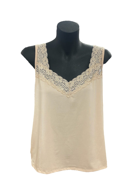 Essence Lace V-Neck Singlet
