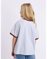 Load image into Gallery viewer, Eve Girls Boots Ringer Tee (Sizes 3-7)
