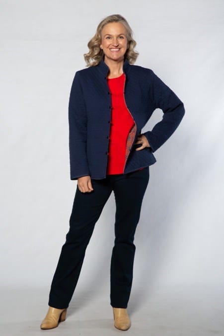 Load image into Gallery viewer, Equinox Womens Reversible Oriental Jacket
