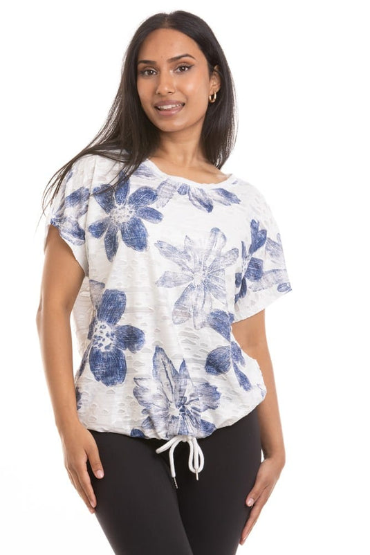 Evidencee Womens Floral Print Shirt