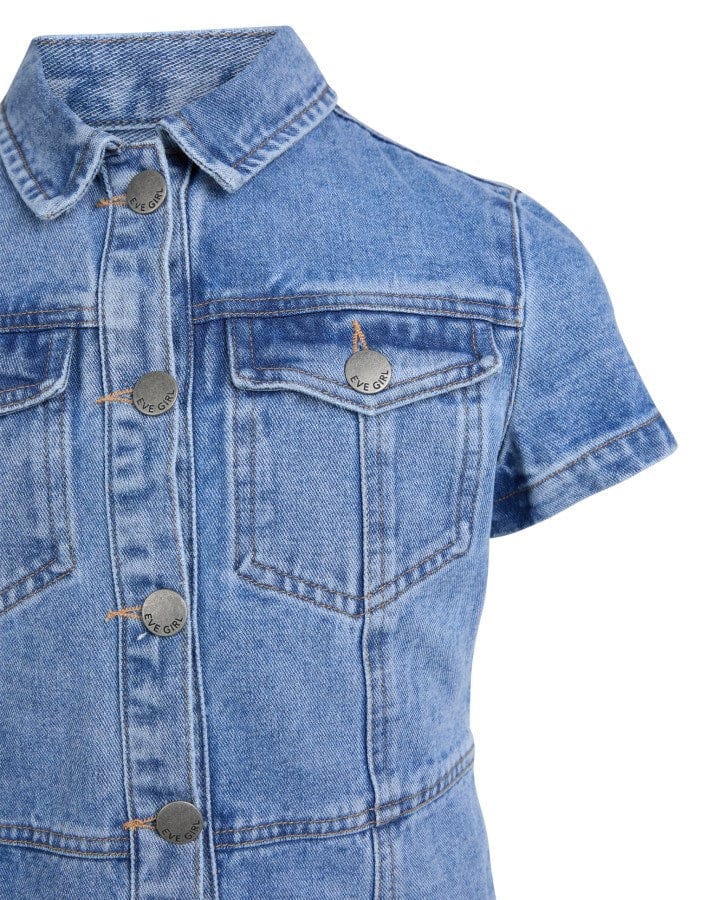 Load image into Gallery viewer, Eve Girls Jenny Denim Dress (Sizes 8-14)
