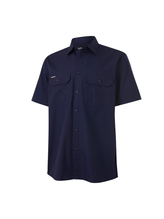 King Gee Mens Workcool Open Front Shirt Long Sleeve