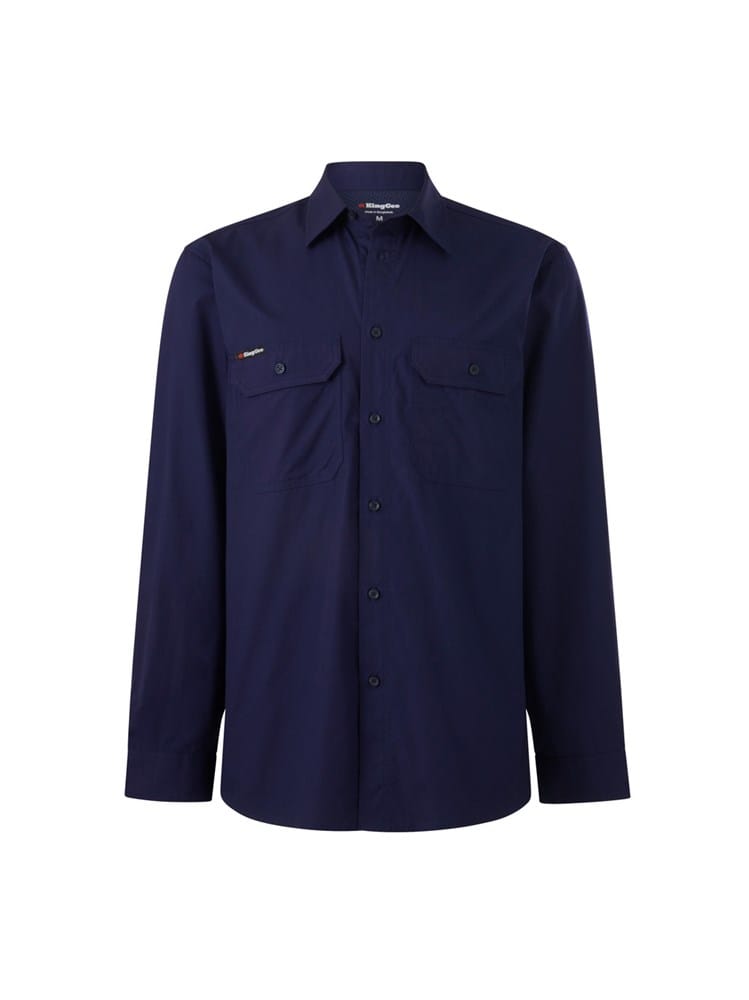 Load image into Gallery viewer, King Gee Workcool Vented Long Sleeve Shirt
