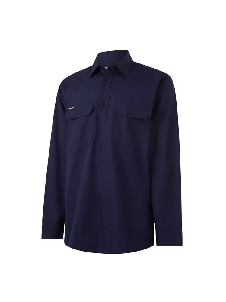 Load image into Gallery viewer, King Gee Mens Workcool Closed Front Shirt Long Sleeve
