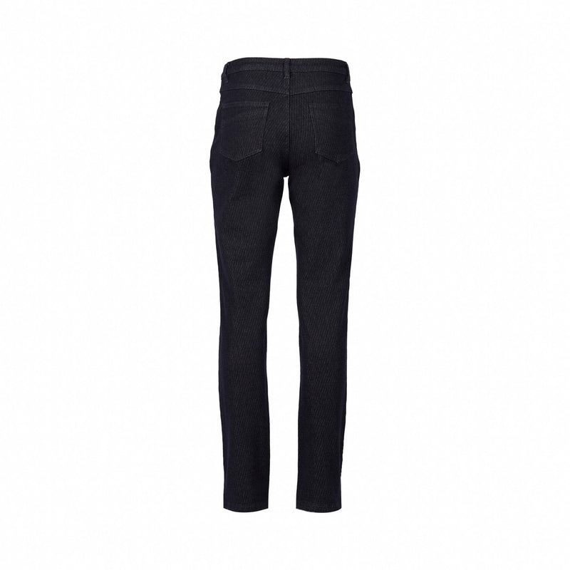 Load image into Gallery viewer, Vassalli Womens Slim Leg Full Length Jean - Ink Texture
