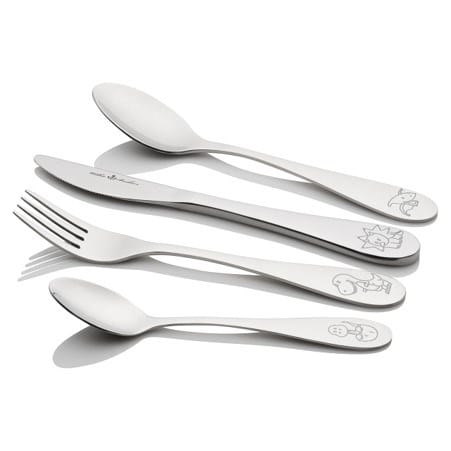 Load image into Gallery viewer, Wilkie Brothers 4 Piece Children's Cutlery Set - Dinosaur
