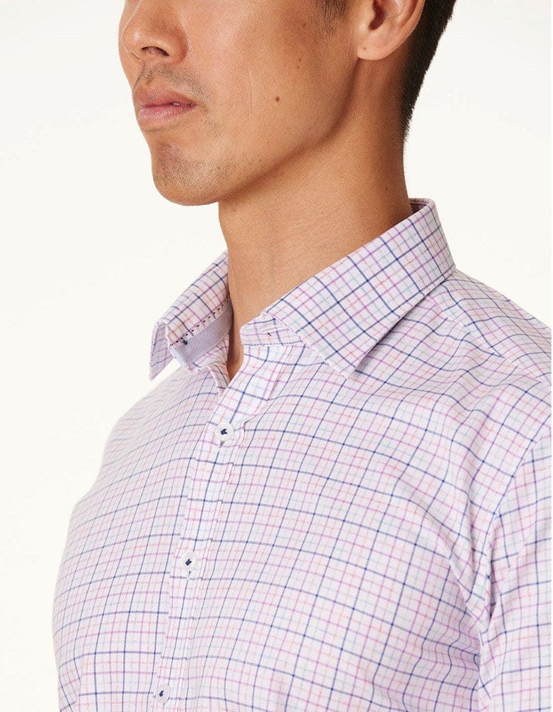 Load image into Gallery viewer, Abelard Mens Camogli Check Slim Fit Check
