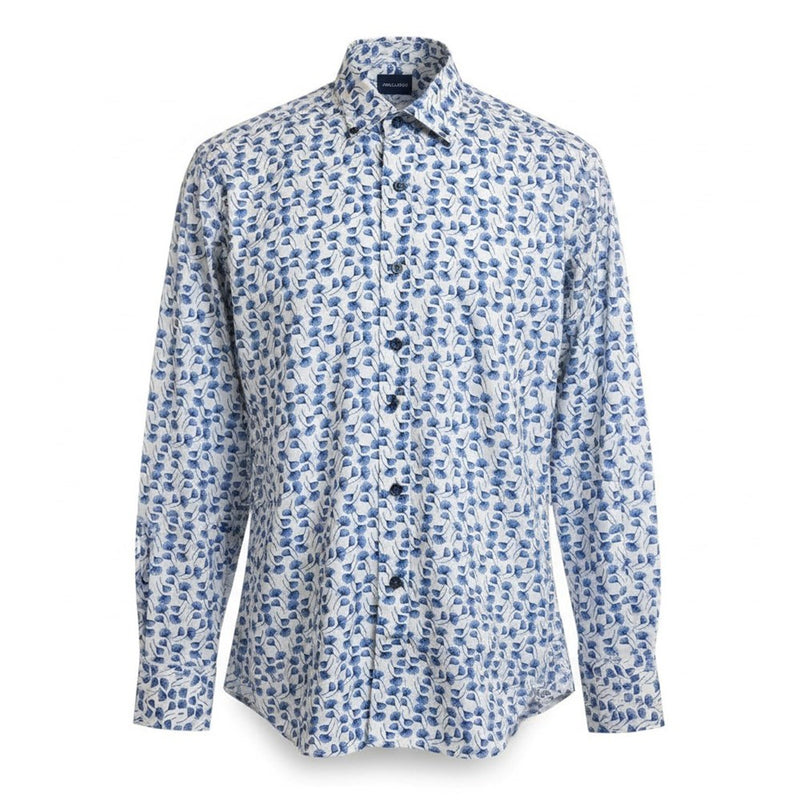 Load image into Gallery viewer, Abelard Mens Printed Cotton Long Sleeve Shirt
