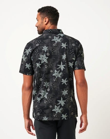 Load image into Gallery viewer, Travis Mathew Mens Trek Tide Polo - Black
