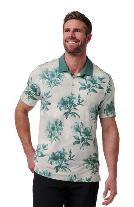 Load image into Gallery viewer, Travis Mathew Mens Featherweight Magnolia Polo - Moonbeam
