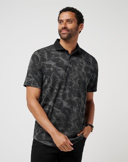 Load image into Gallery viewer, Travis Mathew Mens Study Abroad Polo - Black
