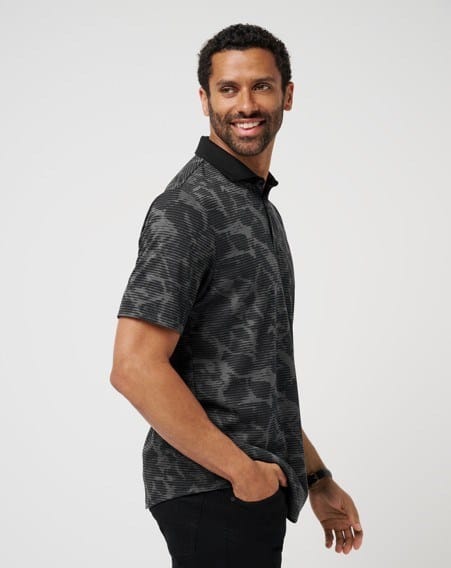 Load image into Gallery viewer, Travis Mathew Mens Study Abroad Polo - Black
