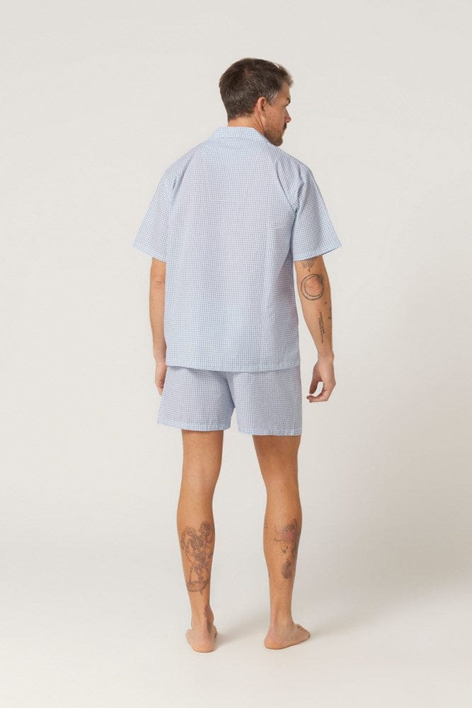 Load image into Gallery viewer, Contare Lynx Summer Short Sleeve Pyjama Set - Blue
