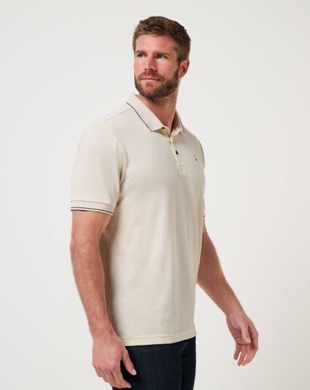 Load image into Gallery viewer, Travis Mathew Mens Happier Hour Polo - Birch

