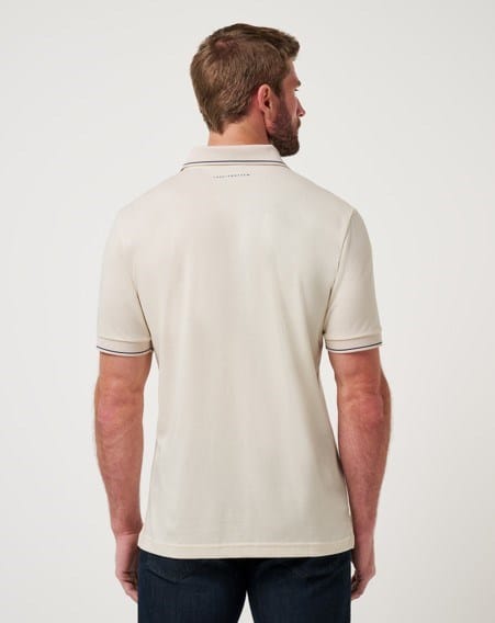 Load image into Gallery viewer, Travis Mathew Mens Happier Hour Polo - Birch
