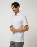 Load image into Gallery viewer, Travis Mathew Mens Final Drive Geo Polo - White
