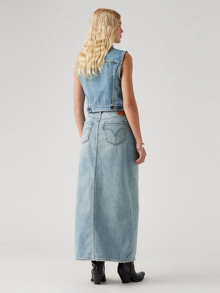 Load image into Gallery viewer, Levis Womens Ankle Column Skirt
